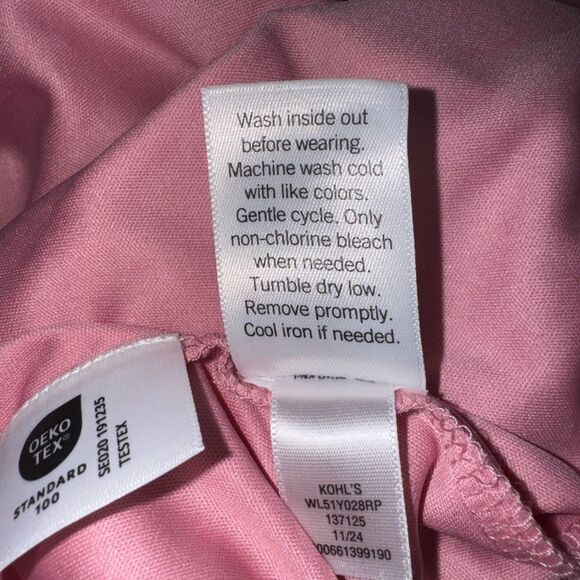 🌸 LAUREN CONRAD Conrad Pink Floral Smocked tea lenght  Midi Dress (XXL) - Picture 4 of 16